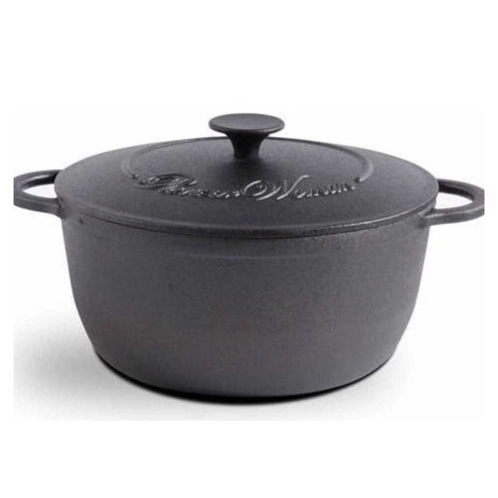 Pioneer Woman Timeless Cast Iron 5-Quart Pre-Seasoned Dutch Oven